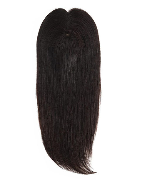 16in 6x6.5in Integration Net with Silk Top Part Hair Toppers for Women With Thinning Hair Hair Loss