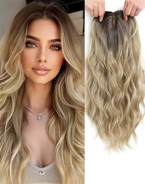 8"x8" Silk Top Human Hair Topper For Women Who Want to Transform Thinning hair and Renew Your Confidence Again