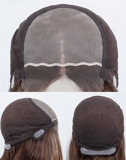 Mono Top Lace Front Remy Human Hair Wig | 100% Hand-tied | Medical Wig