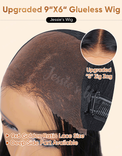 [Ready To Ship Only For US] Dana- Pre Everything Layer Cut Chocolate Brown Straight 9x6 Glueless Human Hair Wig