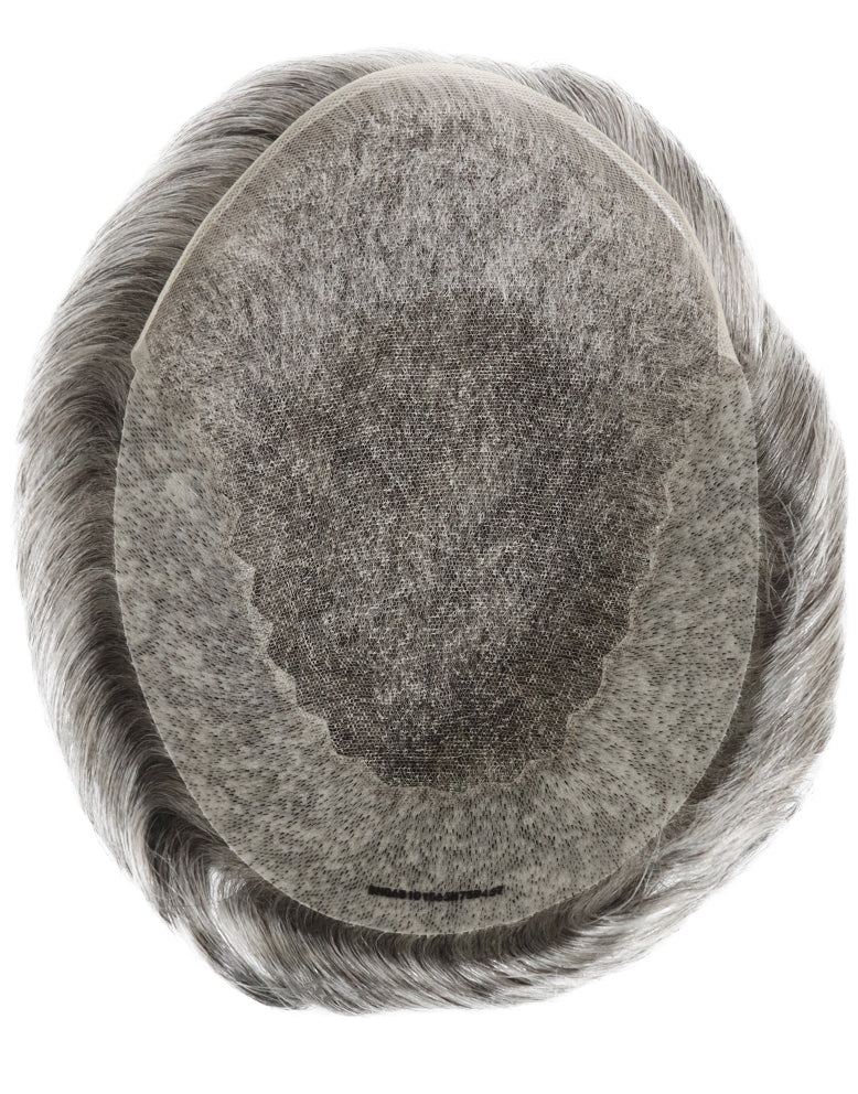 8"X10" Toupee for Men Hair System French Lace in Body Thin Skin Back&Sides Indian Human Hair