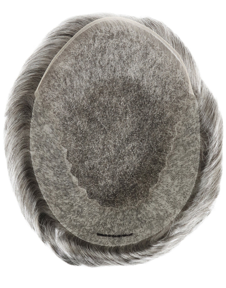 8"X10" Toupee for Men Hair System French Lace in Body Thin Skin Back&Sides Indian Human Hair