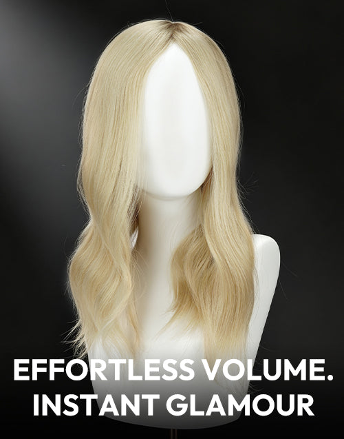 Breathable hand-tied wiglet