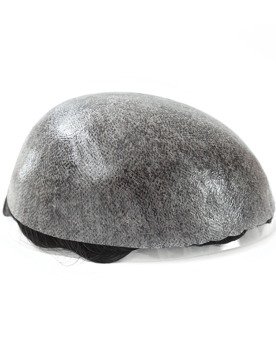 8"X10" Toupee for Men Injection Thin Skin 10-12mm Indian Human Hair