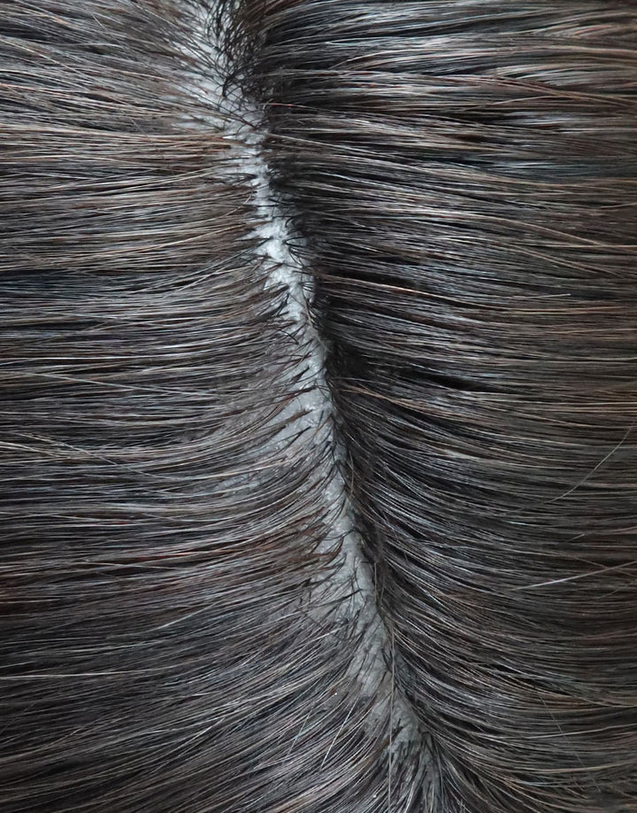 8"X10" Toupee for Men Injection Thin Skin 10-12mm Indian Human Hair
