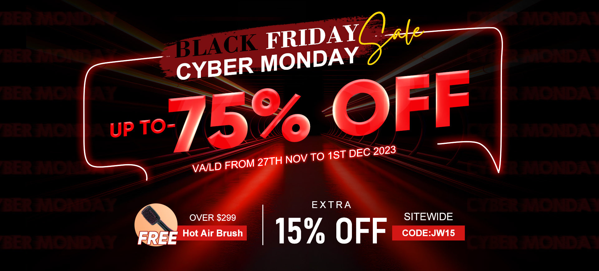 Black FRIDAY EARLY BIRD SPECIAL SALE