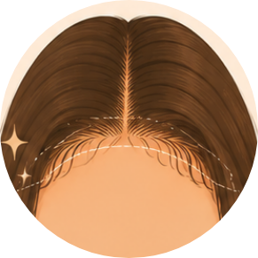 Natural Hairline