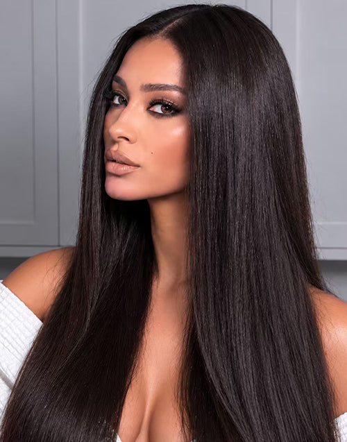 Noly-13x6 Glueless HD Lace Front Wigs Ready to Wear Lace Melted Premium Natural Look Human Hair Wigs For Women