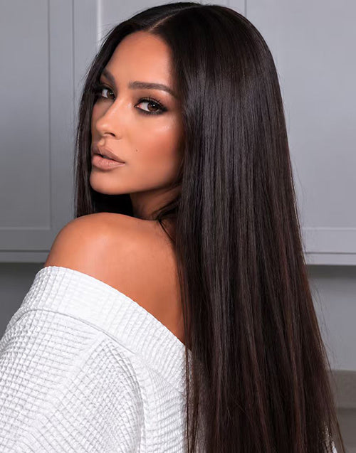 Noly-13x6 Glueless HD Lace Front Wigs Ready to Wear Lace Melted Premium Natural Look Human Hair Wigs For Women