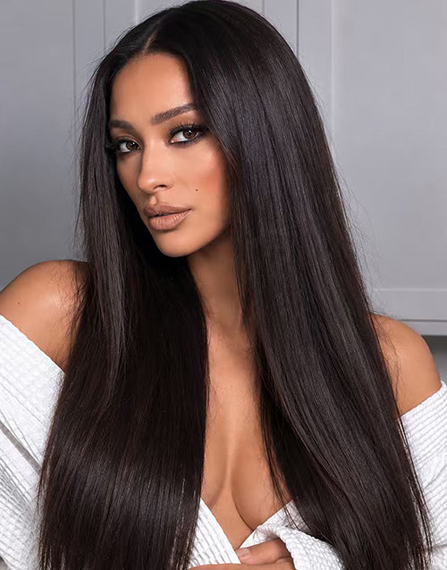 Noly-13x6 Glueless HD Lace Front Wigs Ready to Wear Lace Melted Premium Natural Look Human Hair Wigs For Women