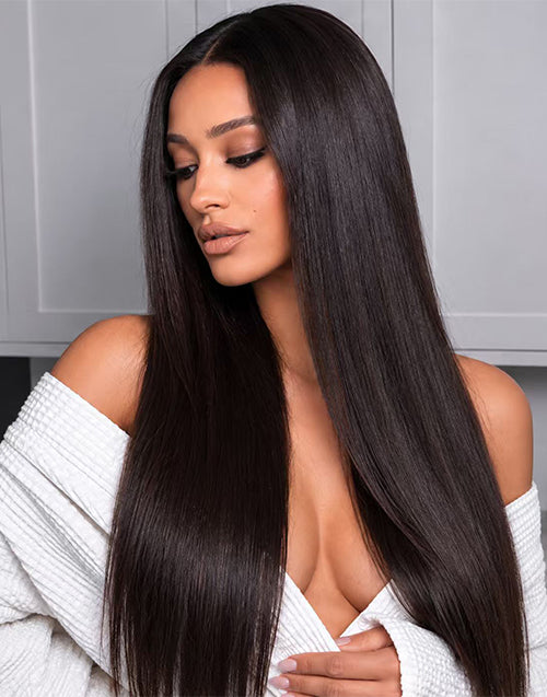 Noly-13x6 Glueless HD Lace Front Wigs Ready to Wear Lace Melted Premium Natural Look Human Hair Wigs For Women