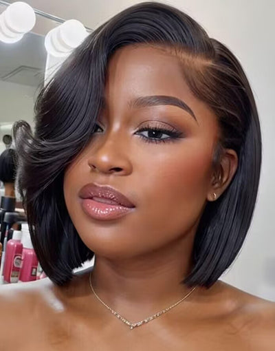 Side Part Wig | Refined Human Hair Styles – Jessie's Wig