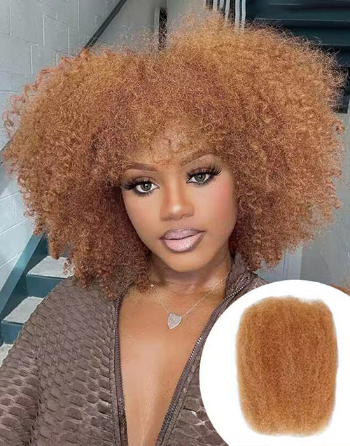 Brazilian Remy Hair Afro Kinky Bulk Human Hair For Braiding Dreadlock Hair