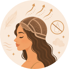 Scalp-Friendly Comfort