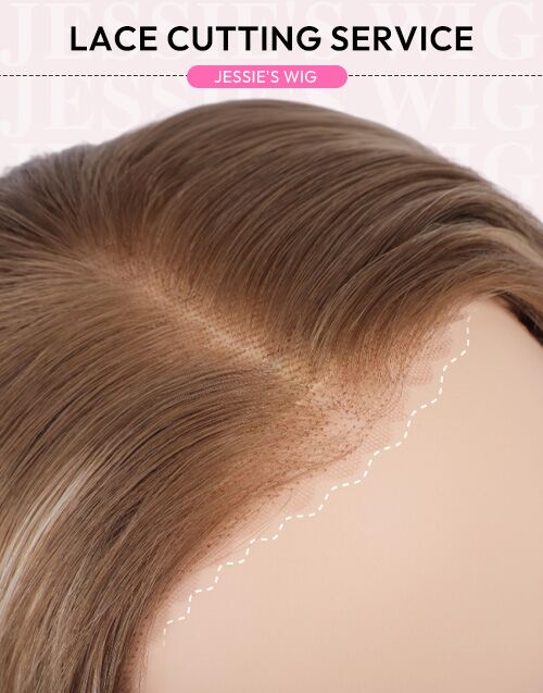 Lace Cutting Service For Wig Beginners: (Makes Order Not Returnable)