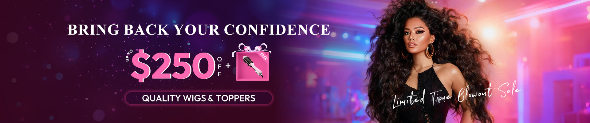 Black Friday: Quality Wigs&Toppers