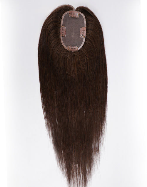 3# Mono Top 3"X5" 5.5"X6" Human Hair Topper For Thinning Hair Or Hair Loss