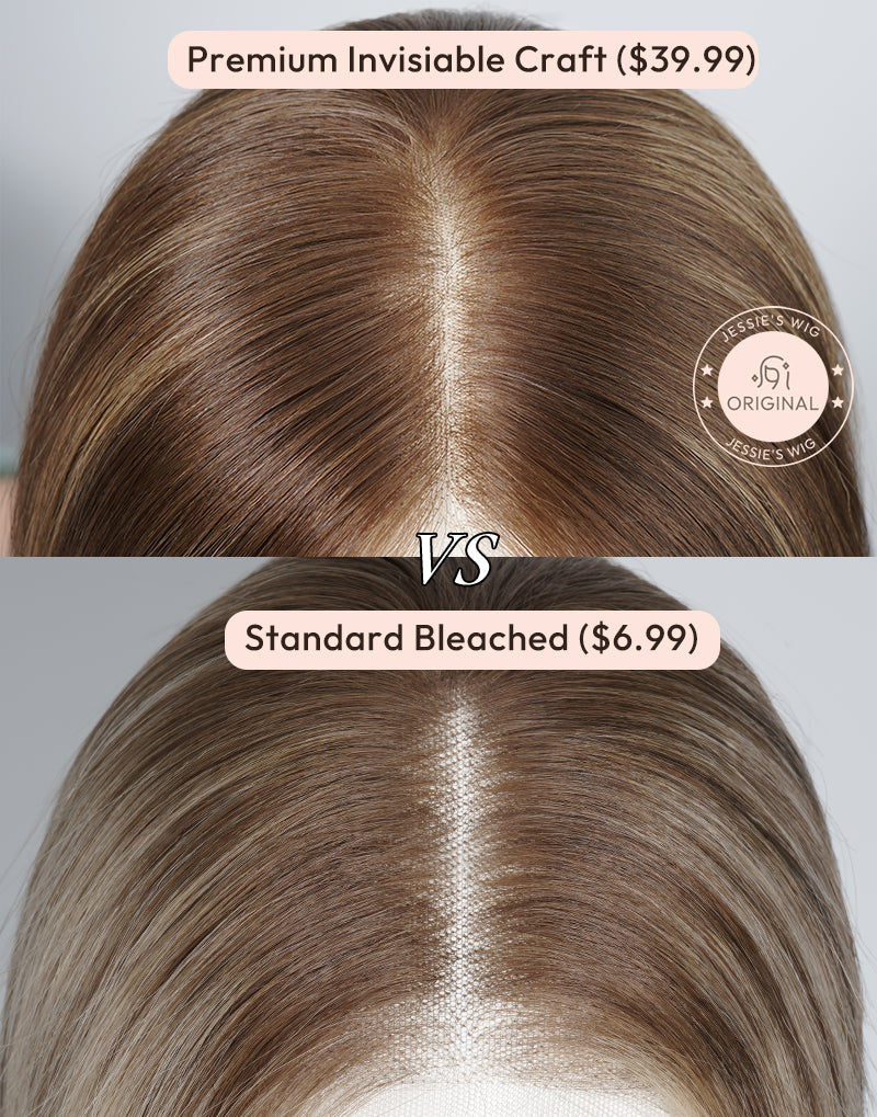 Flawless Scalp Knot Service: Standard Bleached vs.Premium Single-Hair Invisible Scalp Craft