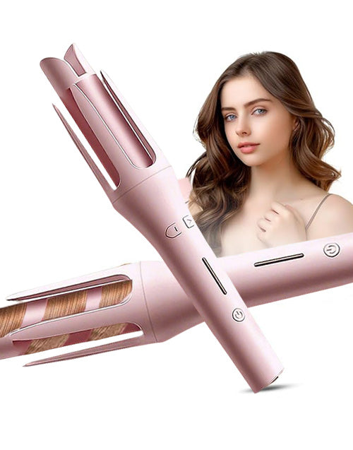 Automatic Curling Iron & Rotating Hair Curler Make Hair Transformation Easily &Instantly