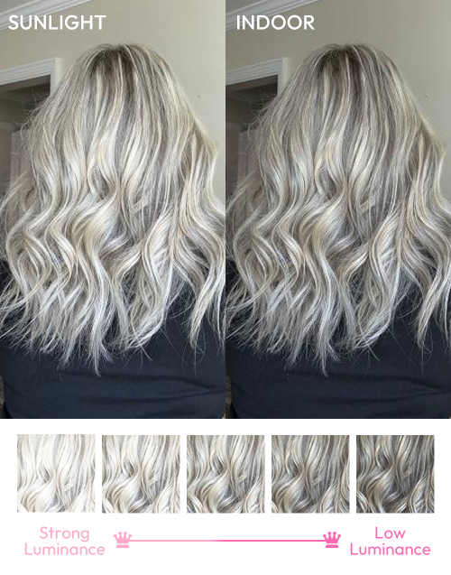 Emmy- Celebrity Inspired Highlight Ash Blonde Wavy Bob Wig True-Hold Glueless 5.5x5.5 Wig Human Hair