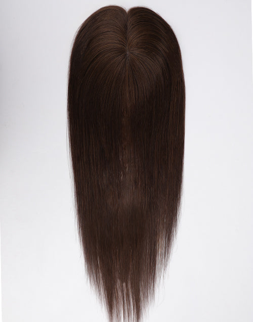 3# Mono Top 3"X5" 5.5"X6" Human Hair Topper For Thinning Hair Or Hair Loss