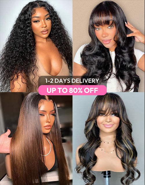 Up To 80% OFF| All Wigs Free Fast Shipping Crazy VIP Member Flash Deal Limited Stocks