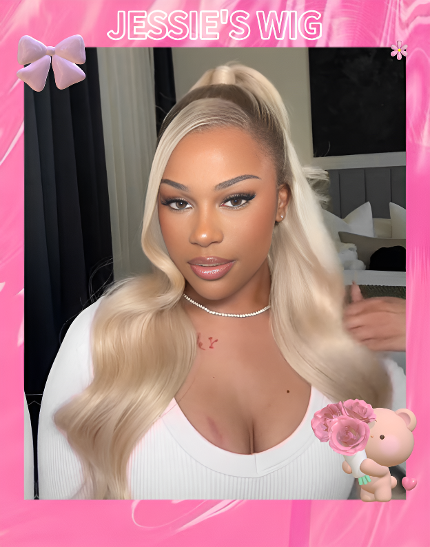 12" 14" Golden Blonde Babylights Body Wave 13x4 Lace Wig Glueless Wig Flash Deal