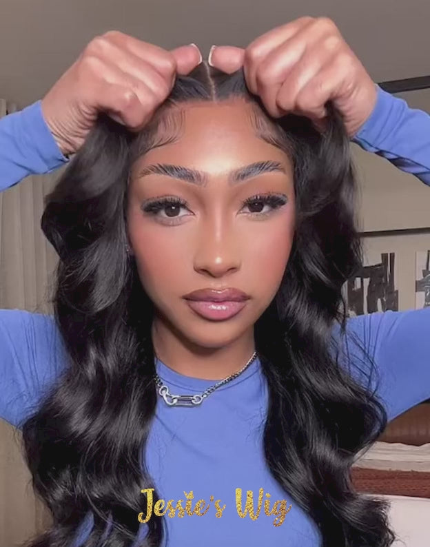 Esme- Smart-Fit Pull Go Wig 13x5 5x6 Pre Cut Lace Glueless Pre plucked Wig Body Wave Human Hair Wigs