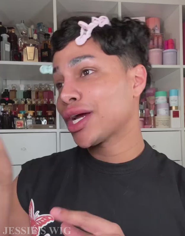 Eira- Wolf Cut 613 Blonde Layered Straight Human Hair Wig With Bangs Glueless Human Hair Wig With Fringe