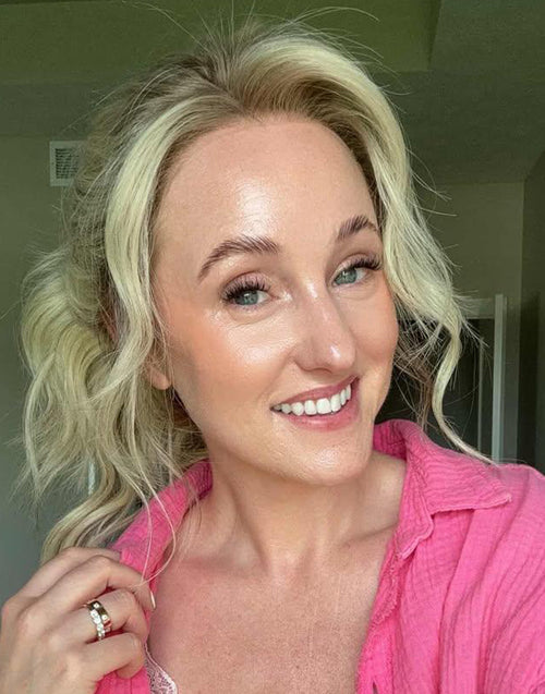 Weni-Ombre Highlight Blonde Full Wavy Ponytail Glueless Wig For Women