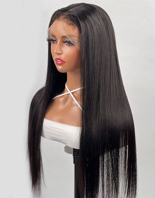 Rae- (Can Do Ponytail ) Straight Full Lace Wig Human Hair Wigs Preplucked Hairline