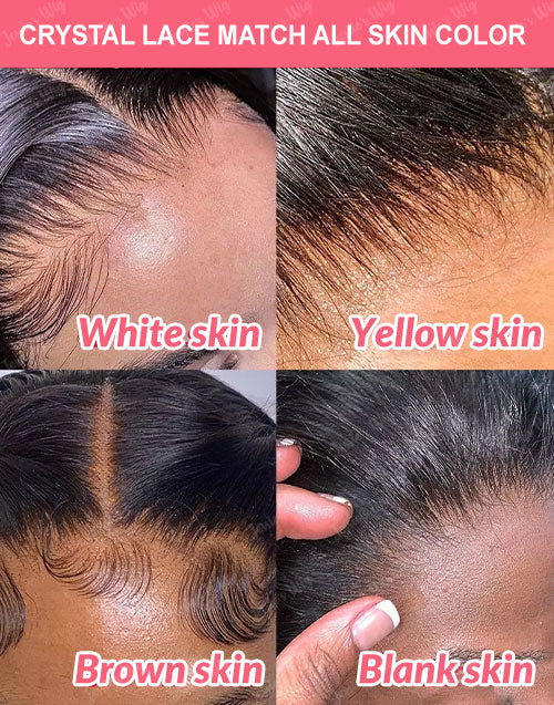 type 4c hairline kinky edge wig