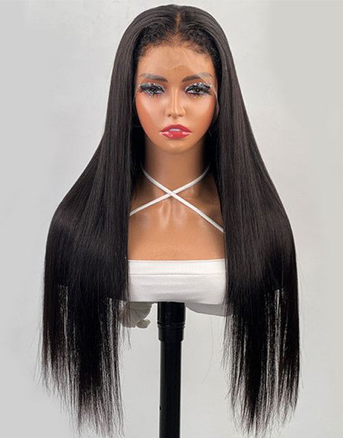 Rae- (Can Do Ponytail ) Straight Full Lace Wig Human Hair Wigs Preplucked Hairline